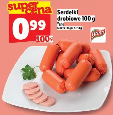 Serdelki drobiowe promocja w TOPAZ