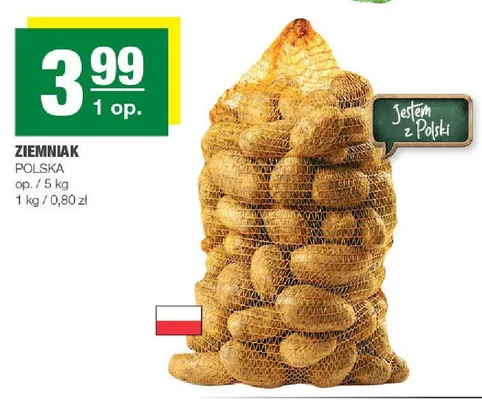 Ziemniak polska promocja w SPAR