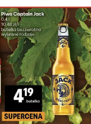 Piwo Captain Jack Original promocja w Delikatesy Centrum