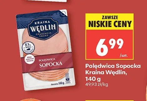 Polędwica Sopocka Kraina Wędlin promocja w Biedronka