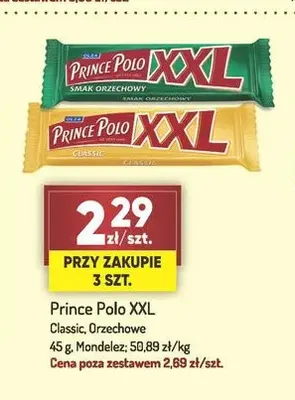 Wafel Prince Polo XXL orzechowe promocja w Avita
