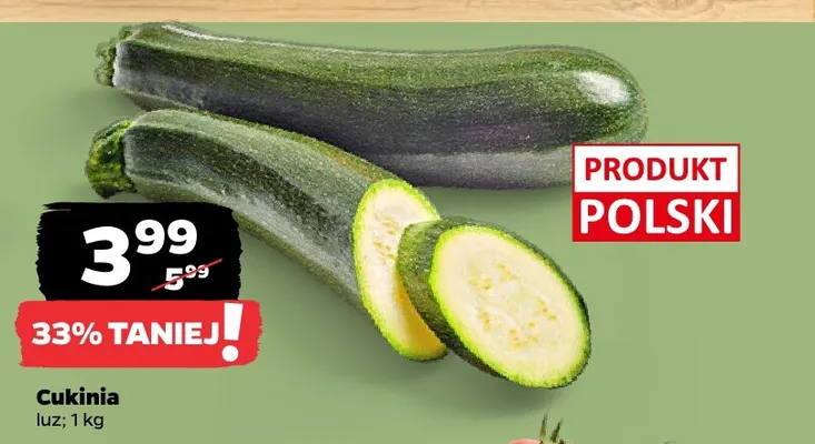 Cukinia promocja w Netto