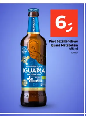 Piwo bezalkoholowe Iguana Metabolism promocja w Dealz
