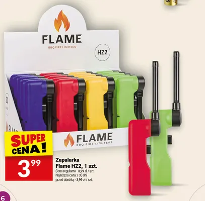 Zapalarka Flame promocja w Twój Market