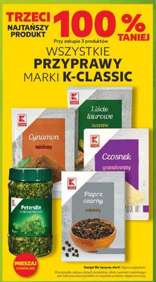 Pieprz czarny ziarnisty promocja w Kaufland