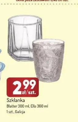 Szklanka Blatter Galicja 300 ml promocja w Avita