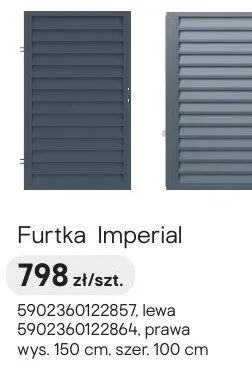 Furtka lewa promocja w Castorama