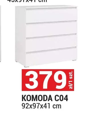 Komoda Cosmo C04 promocja w Merkury Market