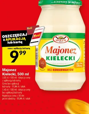 Majonez kielecki promocja w Twój Market