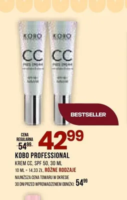 Krem CC Kobo Professional promocja w Drogerie Natura