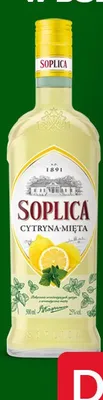 Wódka Soplica Cytryna-Mięta 28% promocja w Biedronka
