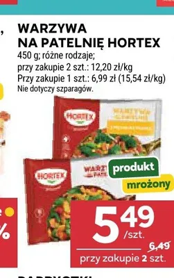 Warzywa na patelnię Hortex promocja w Stokrotka