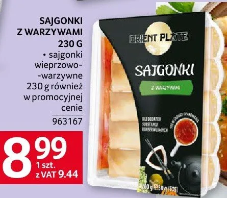Sajgonki z warzywami Fight Plaza 230 g promocja w Selgros