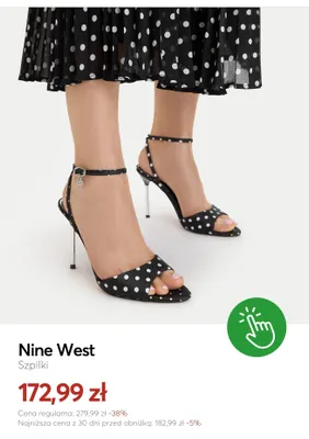 Szpilki Nine West promocja w eobuwie.pl