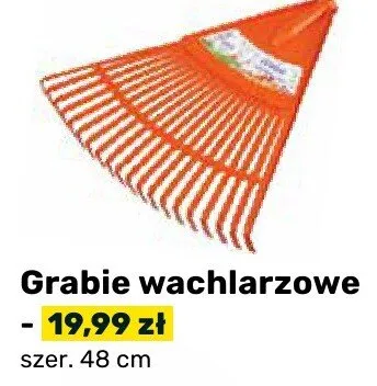 Grabie wachlarzowe promocja w Bricomarche