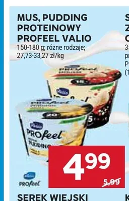 Mus proteinowy Valio Profeel promocja w Stokrotka