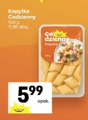 Kopytka Codzienny promocja w Delikatesy Centrum