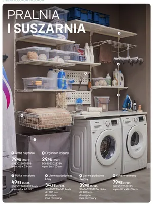 Listwa pojedyncza Lony biała promocja w Castorama