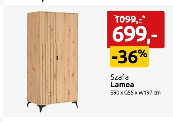 Szafa Lamea promocja w Black Red White