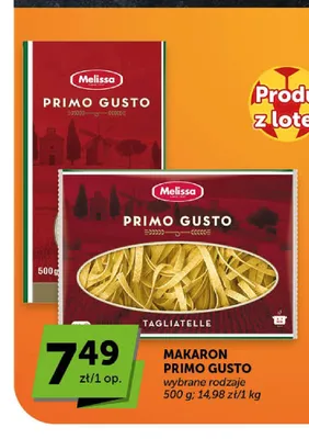 Makaron Primo Gusto Tagliatelle promocja w ABC