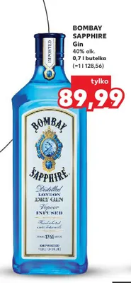Gin Bombay Sapphire promocja w Kaufland