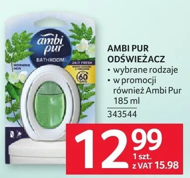 Odświeżacz Ambi Pur promocja w Selgros