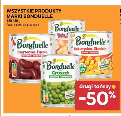 Biała fasola Bonduelle promocja w Stokrotka