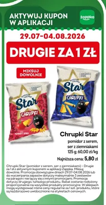 Chrupki Star ser z ziemniakami promocja w Żabka