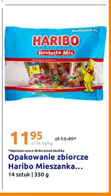 Żelki Haribo Roulette-Mix 14-pak promocja w Action