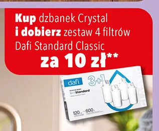 Filtry do wody Dafi Standard Classic 4-pak promocja w Biedronka