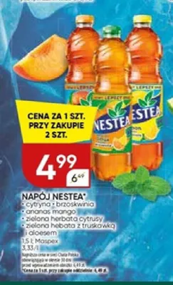 Napój Nestea zielona herbata cytrusy promocja w Chata Polska
