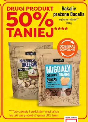 Mieszanka orzechów prażonych Bacalis promocja w POLOmarket