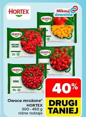 Owoce mrożone Hortex promocja w Carrefour Market