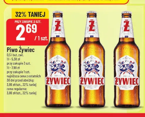 Piwo Żywiec promocja w POLOmarket