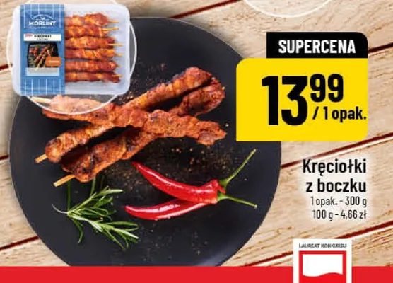 Kręciołki z boczku promocja w POLOmarket