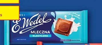 Czekolada mleczna klasyczna promocja w Biedronka