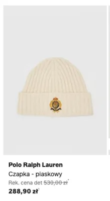 Czapka Polo Ralph Lauren piaskowy promocja w Lounge by Zalando