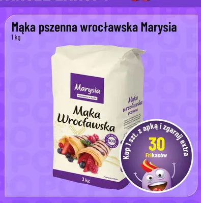 Mąka pszenna wrocławska Marysia promocja w POLOmarket