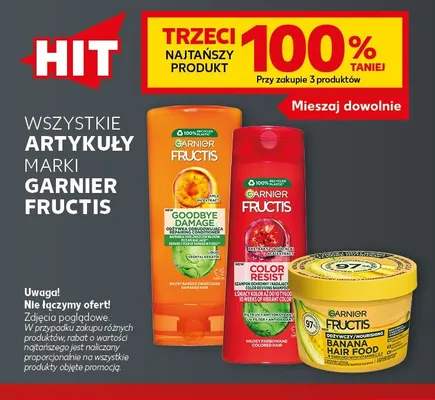 Szampon wzmacniający Color Resist Garnier Fructis promocja w Kaufland