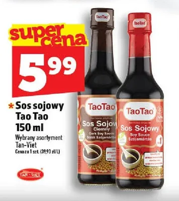 Sos sojowy Tao Tao promocja w TOPAZ