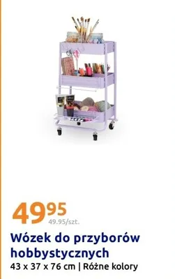 Wózek do przyborów hobbystycznych promocja w Action