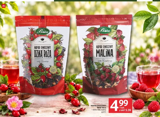 Napar owocowy Bifix dzika róża promocja w Selgros