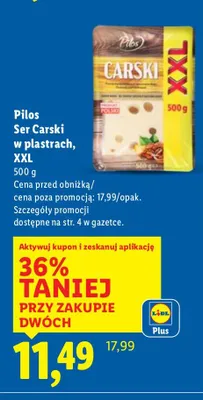 Ser promocja w Lidl