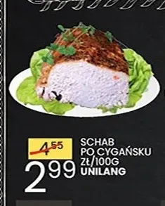 Schab po cygańsku Unilang promocja w Wafelek