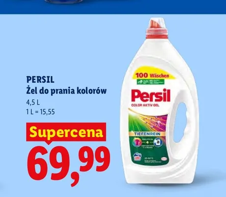 Żel do prania kolorów Persil promocja w Lidl