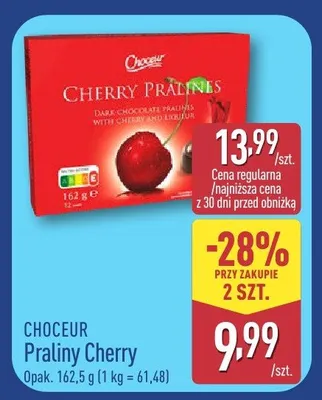 Praliny Cherry Choceur promocja w Aldi