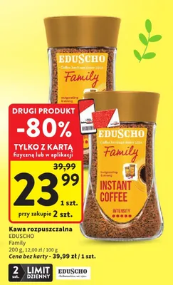Kawa rozpuszczalna Family promocja w Intermarche