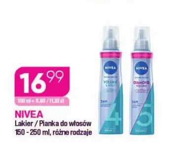 Lakier do włosów Nivea promocja w Drogerie Koliber