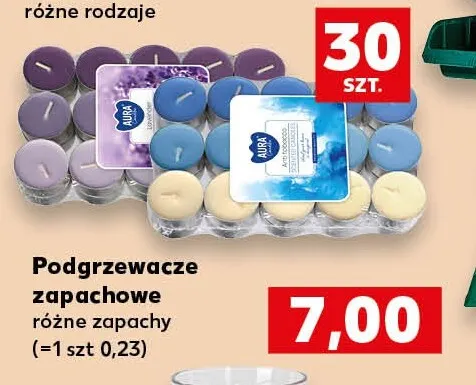 Podgrzewacze zapachowe Aura promocja w Kaufland