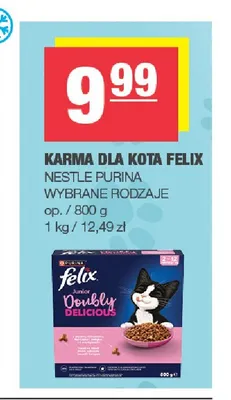 Karma dla kota Felix promocja w SPAR